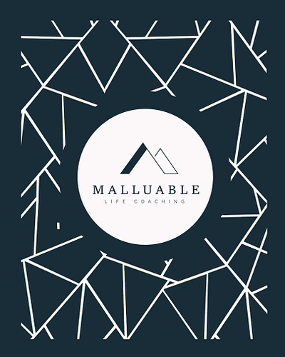 MALLUABLE - life coaching brand animation brand identity branding design designer graphic design illustration life coaching logo logo design logo designer udemy vector