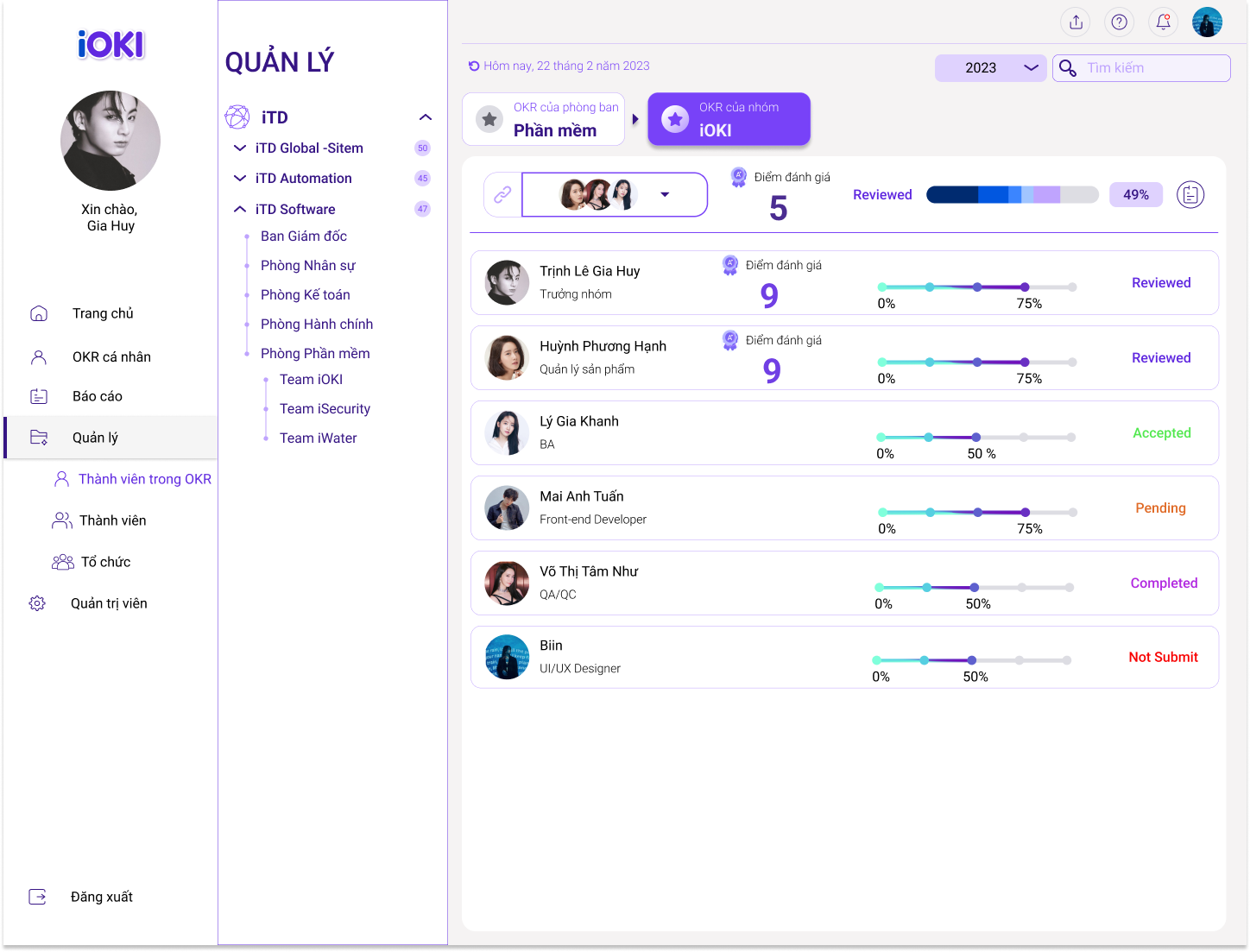 UI Design Project by Huy Trịnh Lê Gia on Dribbble