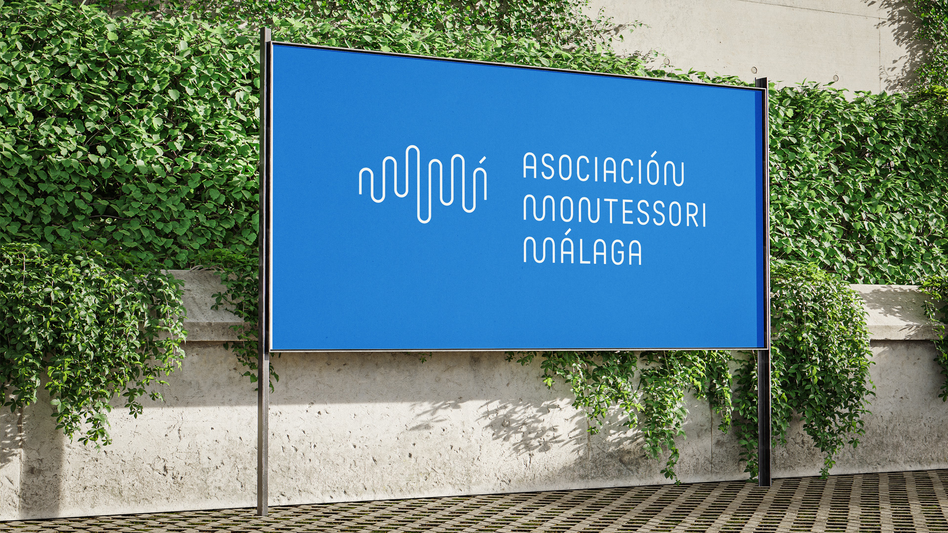 Visual identity for Asociación Montessori Málaga branding custom graphic design identity logo system type typography visual identity