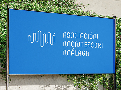 Visual identity for Asociación Montessori Málaga branding custom graphic design identity logo system type typography visual identity