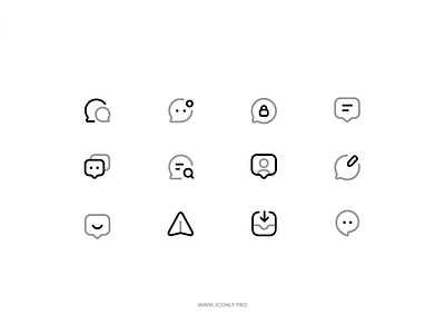 Animated Message icons 💬 animated icons animation chat chat icon communication icon icon set icondesign iconly iconly pro iconography iconpack icons iconset message message icon send type ui user