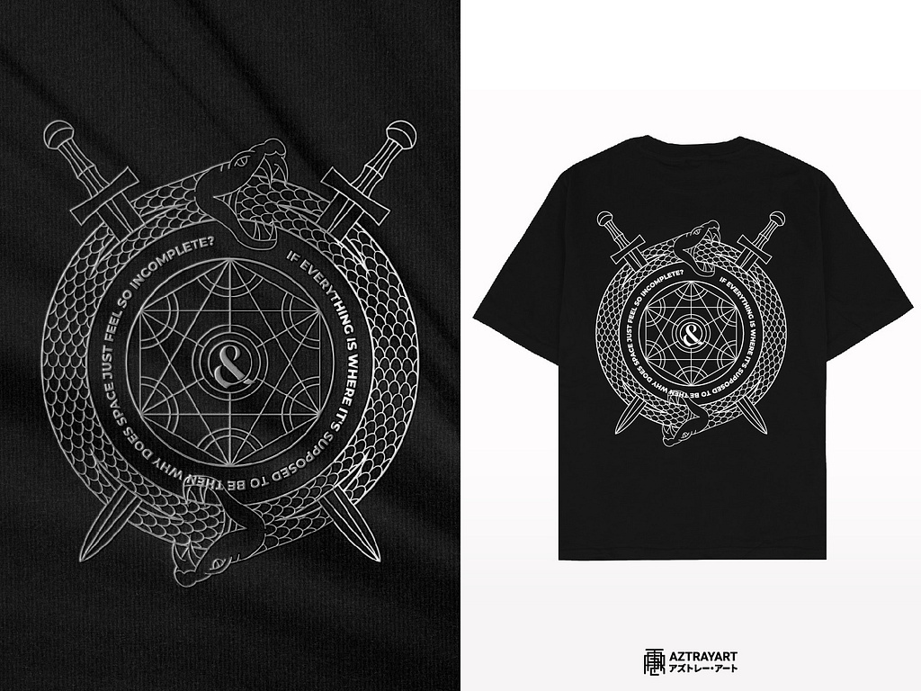 Ouroboros & Swords by Anas Niam Zuhdy on Dribbble