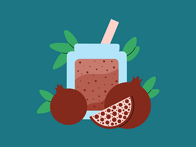 Гранатовый сок adobe illustrator food illustration procreate вектор векторная иллюстрация гранатовый сок гранаты иллюстрация иллюстрация еды минимализм напитки плоский стиль смузи сок стикеры стилизация флэт флэт иллюстрация фрукты фуд иллюстрация