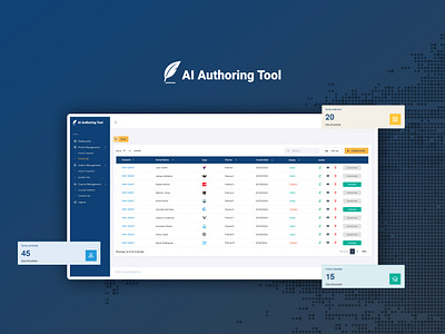 AI Tool design illustration ui ux