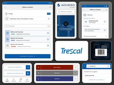 Industry - Instrument Inventory aurélie dassonville blue factory grey industry inventory pixeloscopia scan