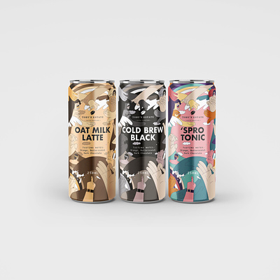 TOBY'S ESTATE - CANS adobeillustrator awards branding cans content design graphic design illustration milk packaging packaging design photoshop product vectordesign