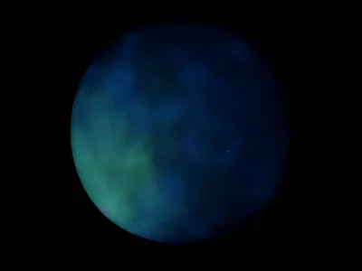 Microcosm Two 3d animation blender motion graphics nebula scifi space