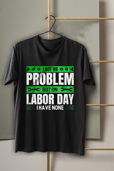 Labor Day T-shirt black black t shirt design graphic illustration labor day labor day tshirt modern vector tshirt vector vector design