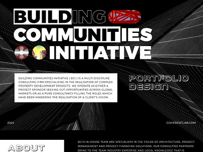 Building Communities Initiative: Best Consulting Firm graphic design