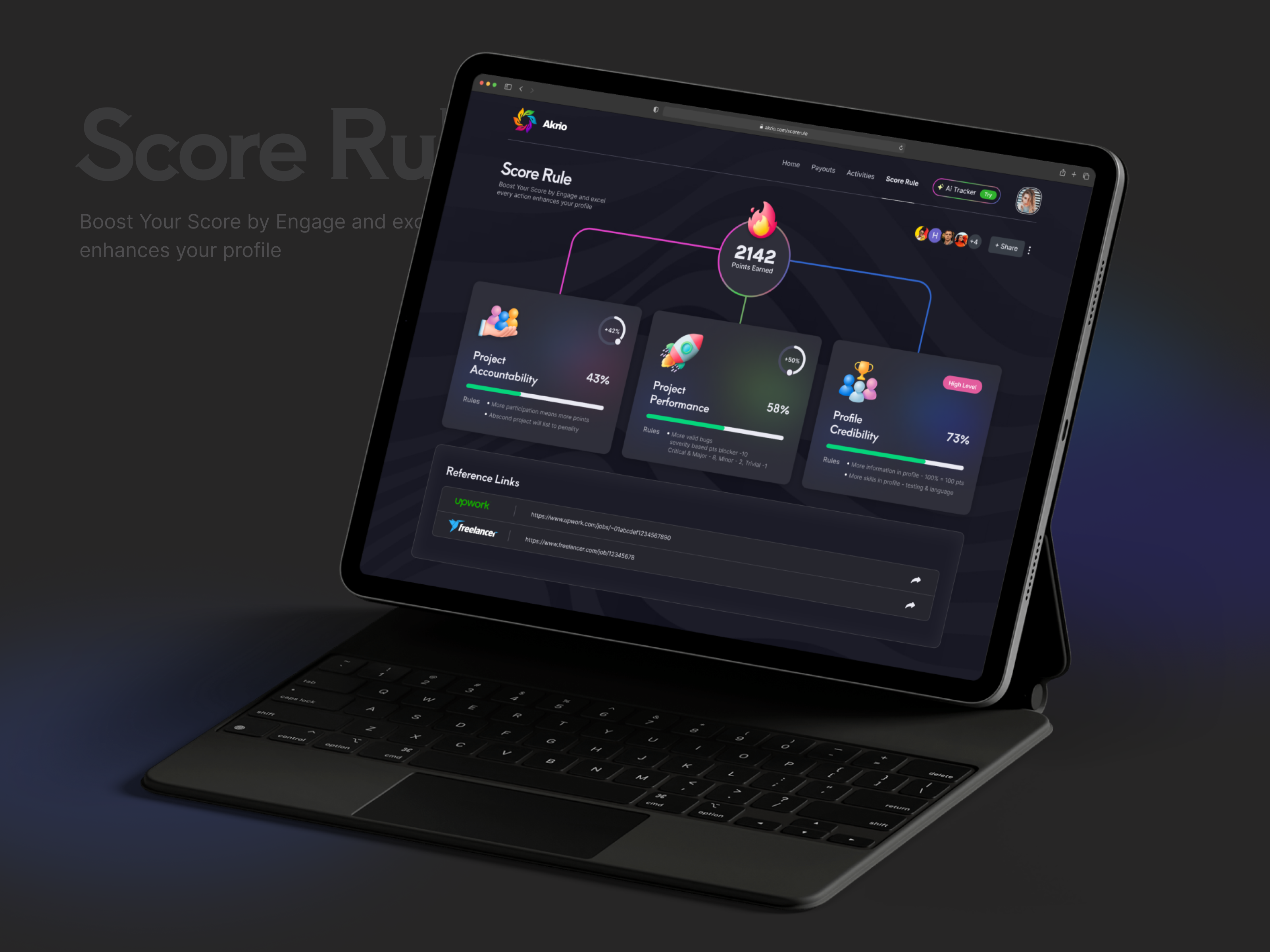 Score Rule Web Screen 3d icons analytics dark mode dark mode dashboard dark theme dark user experience design dashboard graphic design planning dashboard product design project management score board score board dashboard score rule score rule dashboard testing web dashboard web 3 web dashboard web screen