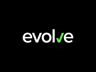 Evolve brand branding colleague corporate identity design engagement finance fintech graphic design logo logotype training