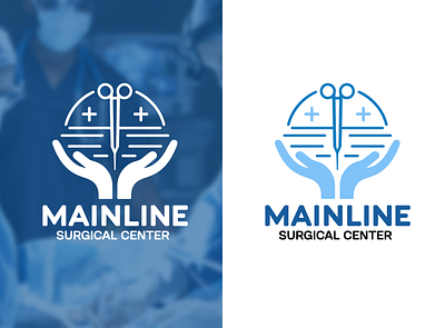 Mainline surgical center logo concept 2 animation graphic design illustration