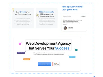 Web Development Agency Design Idea branding figma graphic design landing page minimalism modern ui ux