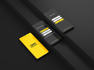 GoodReads UI Redesign app branding graphic design ui ux