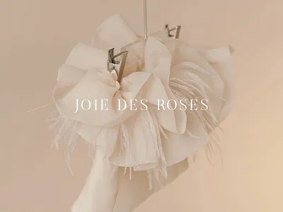 JOIE DES ROSES brand identity branding design logo