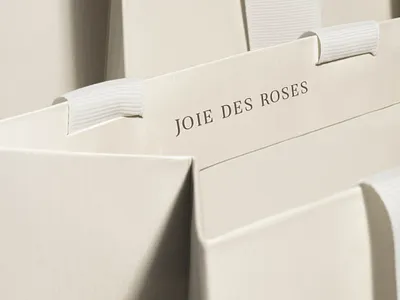 JOIE DES ROSES brand design brand identity brandguide branding graphic design logo