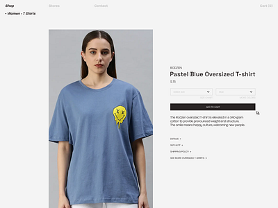 Riist® – Item page apparel branding fashion minimal skateboard ui website women