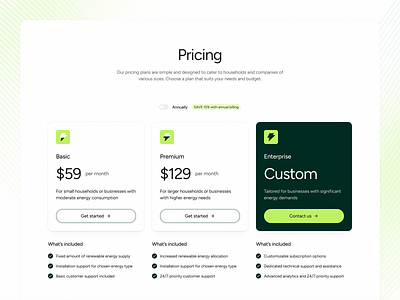 Flow - Pricing pricing pricing plan pricing table saas ui ui library web design website
