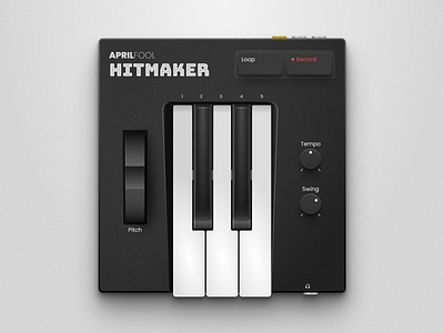 🎹 Tiny Keyboard figma graphic design interface keyboard knob music product design ui vector