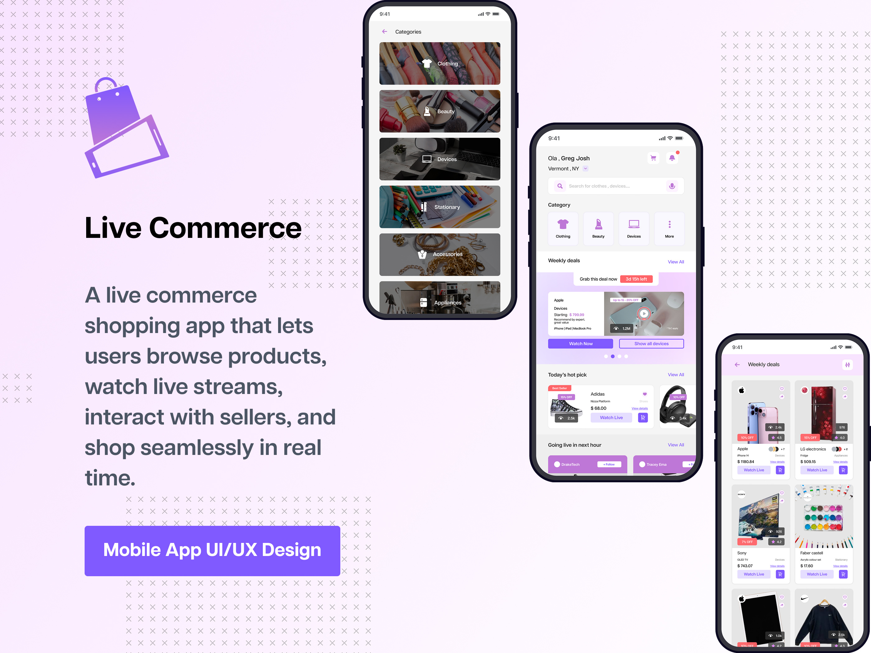 Ecommerce App Design: Crafting the Ultimate Shopping UI ecommerce app design ecommerce app ui ecommerce ui mobile app design mobile app ui shopping app shopping app design uiux uiuxdesin