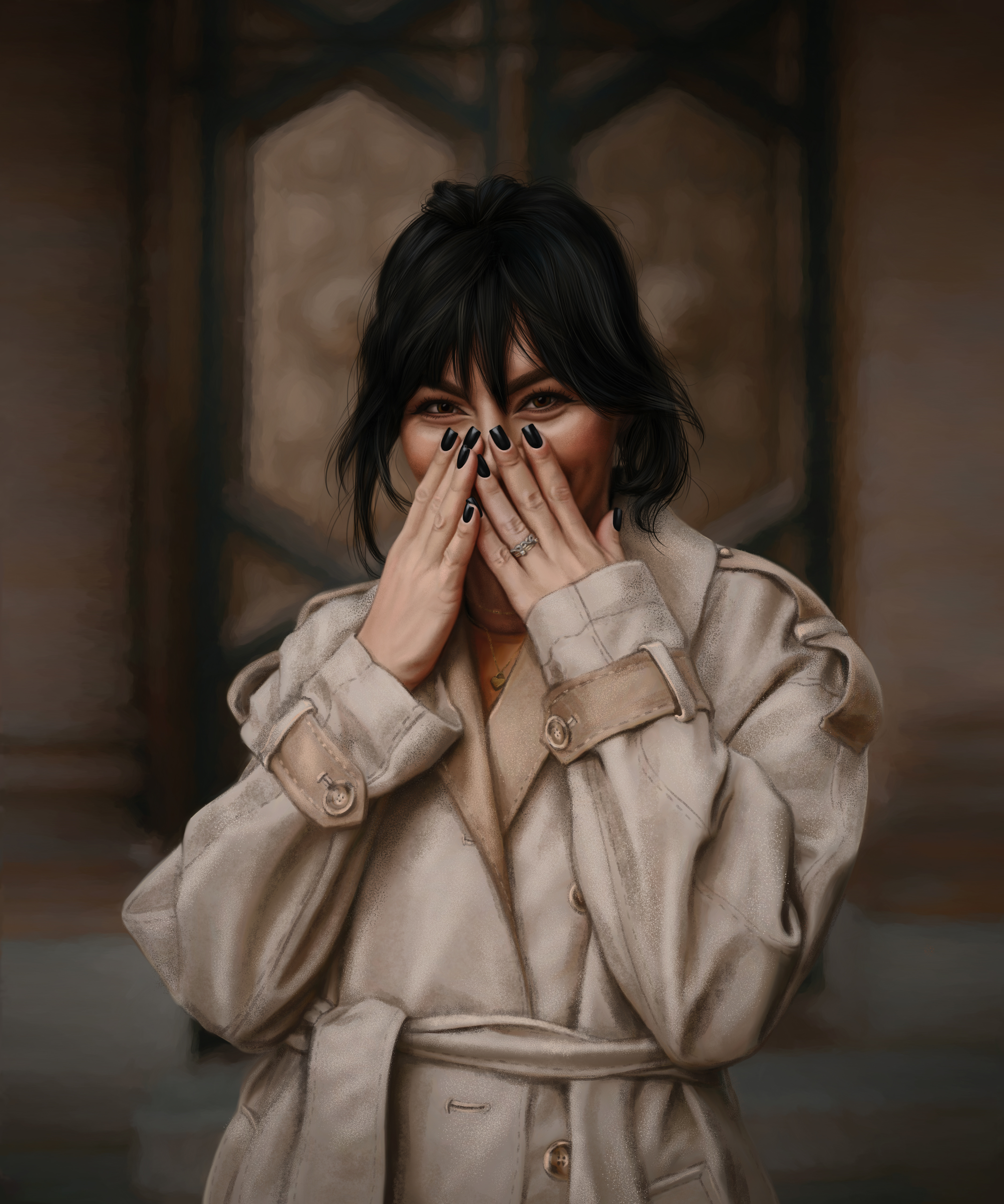 Example of Photoshop Realistic Portrait