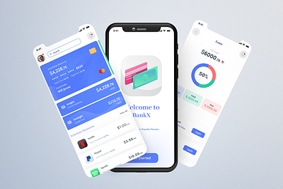 Banking App Design design newdesign ui uidesign uiux