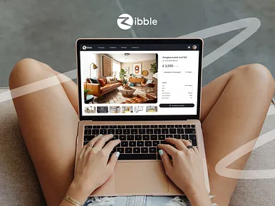 Zibble UX/UI design web app design real estate saas ui ux uxui web app