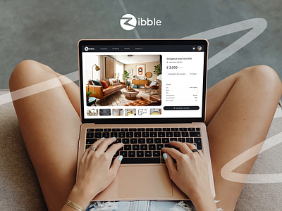 Zibble UX/UI design web app design real estate saas ui ux uxui web app
