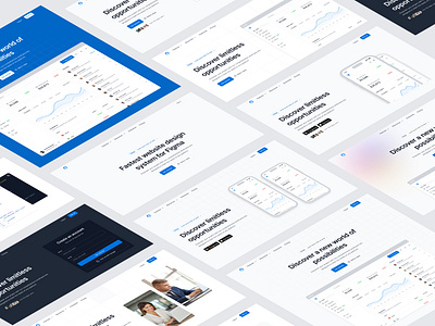 UI kit - Sublima UI figma ui kit landing landing page ui kit