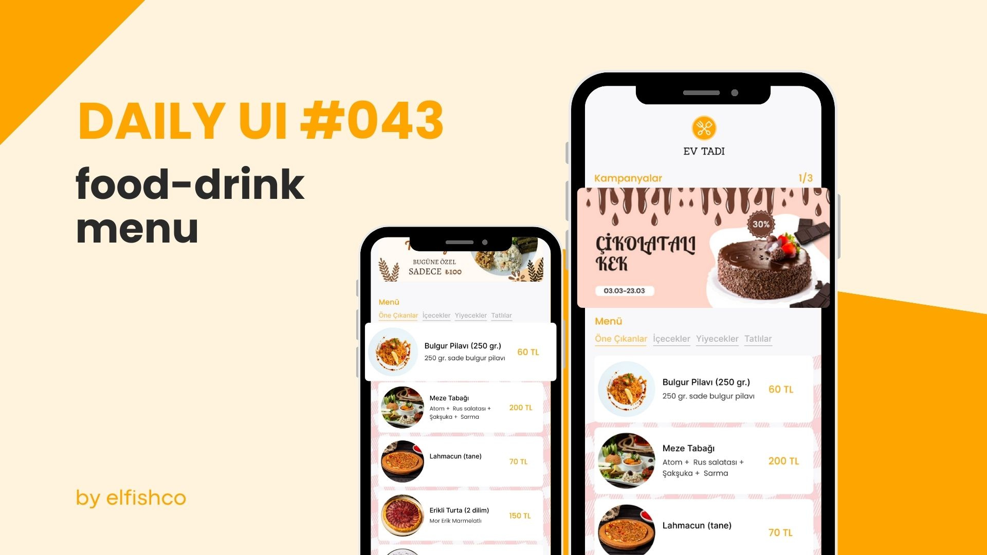 #043 numaralı #UIX101 görevimi tamamladım. #043 #dailyui