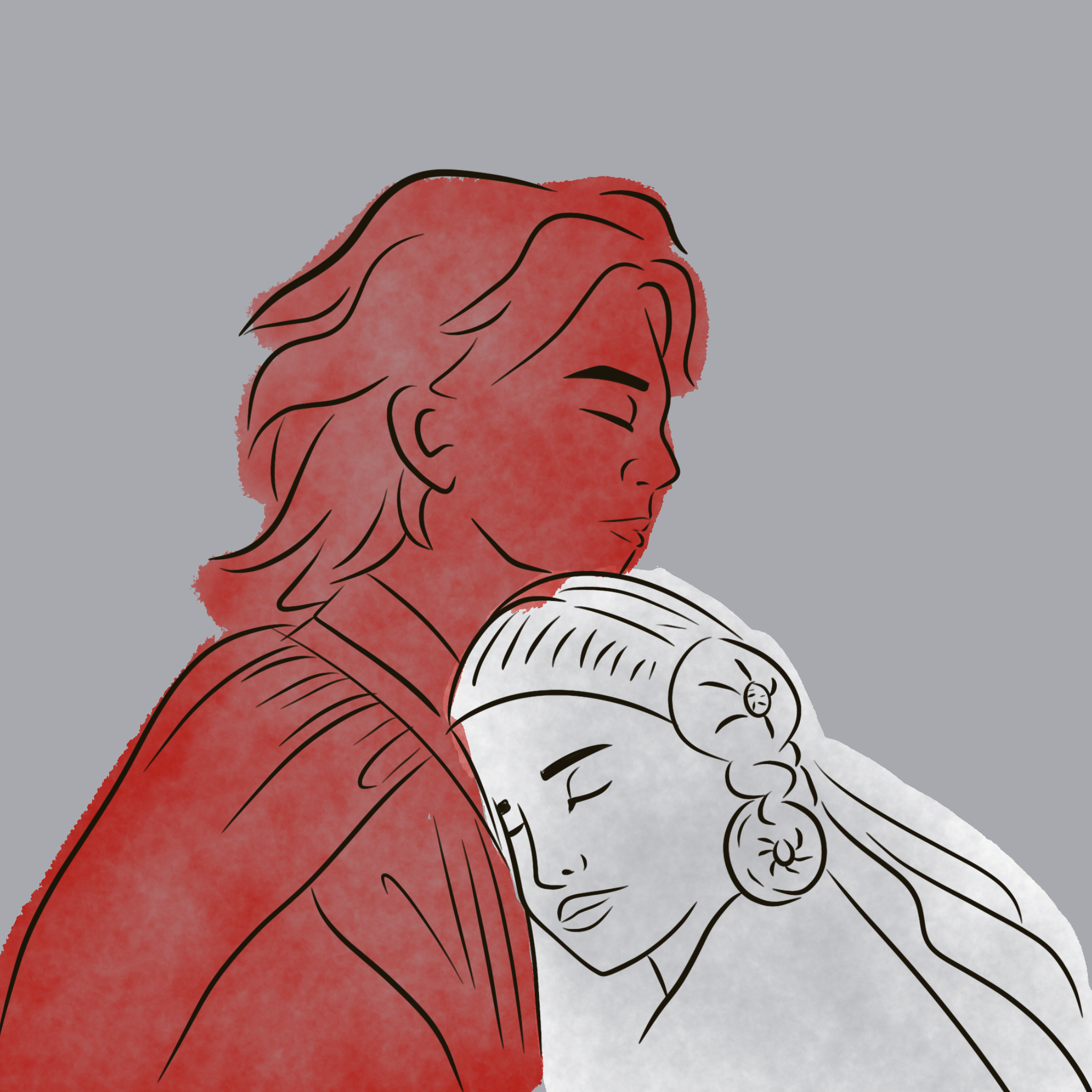 Anakin and Padme animation branding cinema desenho design filme graphic design illustration logo movie star wars