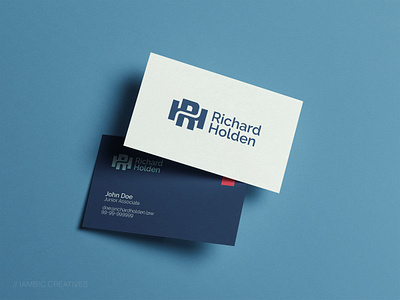 Richard Holden branding custom logo graphic design logo logo design minimalist logo monogram