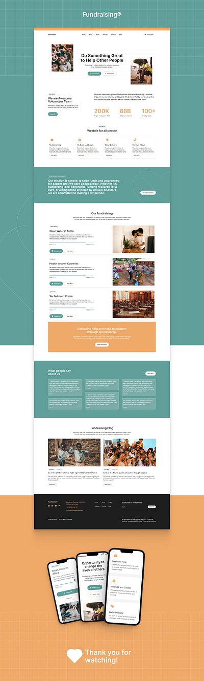 Fundraising design fundraising template fundraising website professional website web design webflow webflow development website template