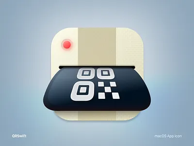 📷 QRSwift - macOS App Icon app icon app icon design appicon graphics icon design macos icon ui ui design