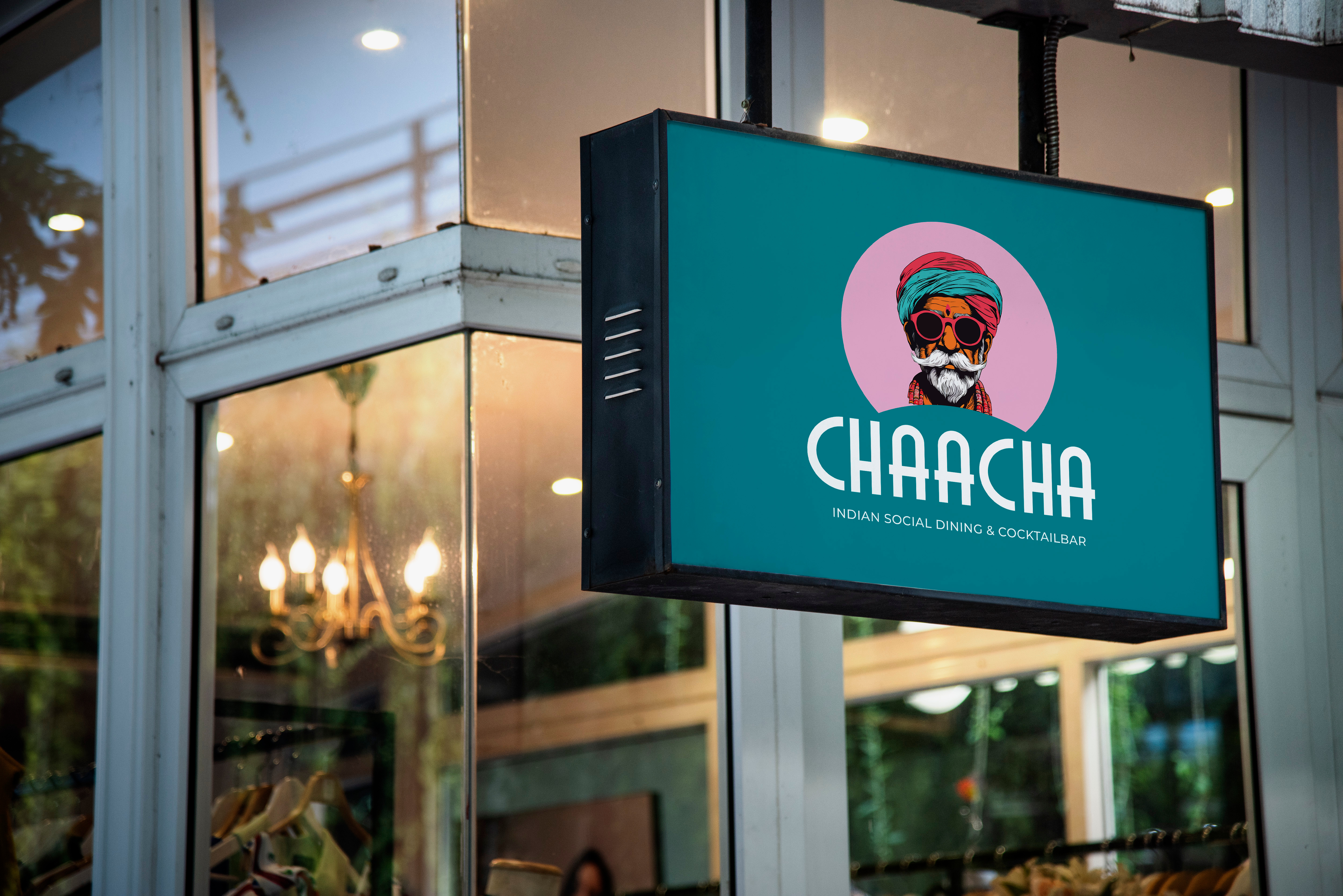 Brand Design - Chaacha Indian Restaurant adobe illustrator brand identity branding graphic design illustration indian logo design restaurant restaurant logo