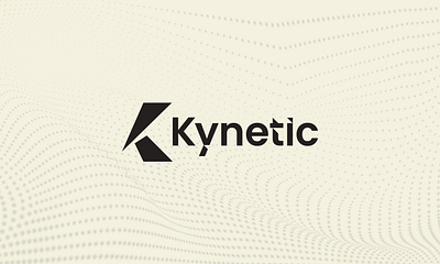 Kynetic Logo branding design fiverr graphic design illustration logo logo design minimalistic visual identity