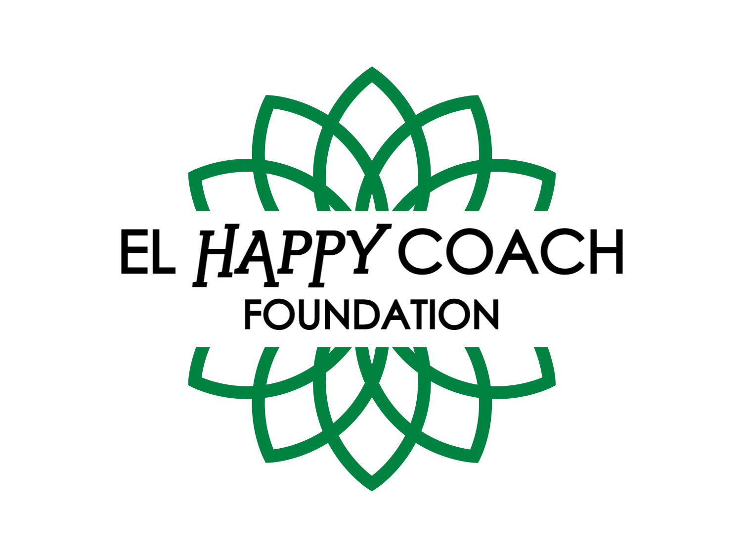 El Happy Coach Foundation logo design 2d animation after effects animation branding coach coaching design graphic design identity intro logo logotype mark mentoring motion graphics vector