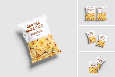 Snack Packaging Mockup bag branding chip container crisp crunch delicate food fried fried junk media mock up nuts package packaging potato chip potato chips bag pouch snack snack packaging mockup snacking v