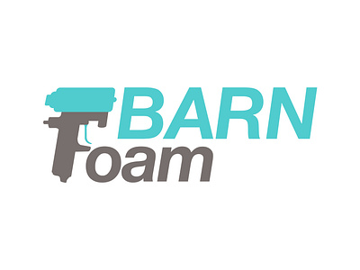 Barn Foam logo design branding design graphic design identity logo logotype mark vector