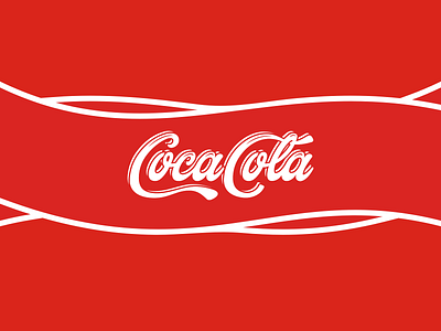 Cocacola logo redesign + new keyvisual calligraphy cocacola cocacola logo redesign cocacola redesign coke cola hand lettering handmade keyvisual lettering logo design logo redesign minimal minimalist oldschool rebranding red white wordmark