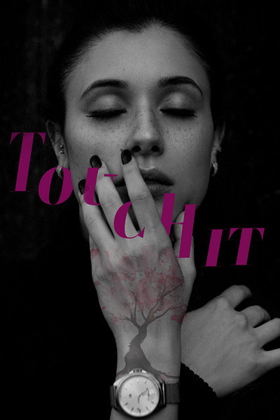 Touch it graphic design