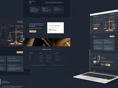 Law Firm | UI/UX | Website Design branding figma graphic design landing page law law fir law website design ui ui design uiux user experience web design web development website