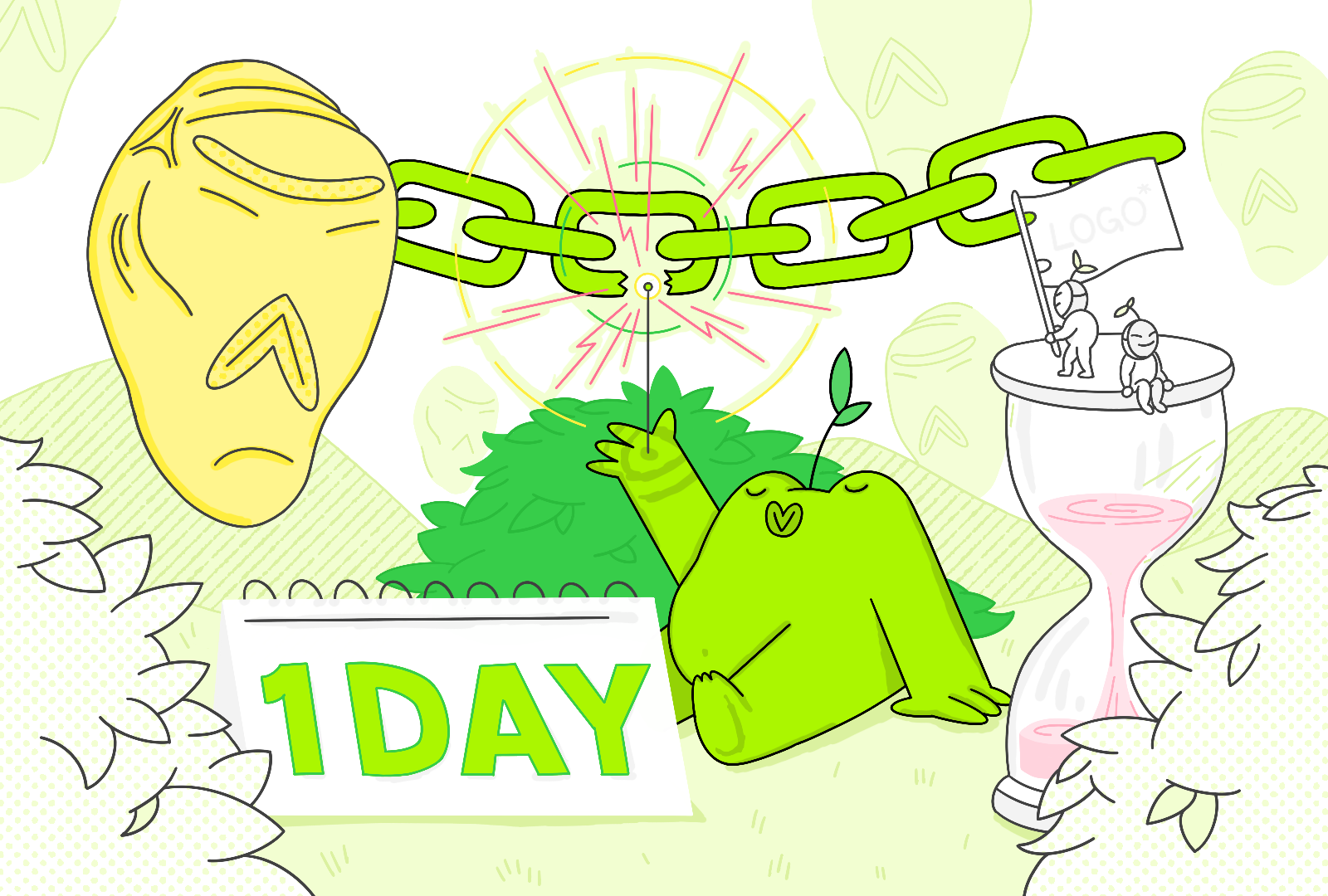 Marketing campaign graphics advertising announcement art brand illustrations character illustration characters digital illustration frog graphic design illustration magic marketing campaign web3