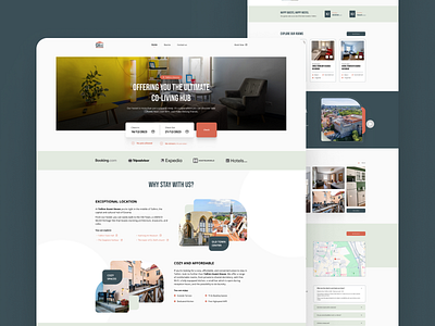 TGH: Hostel Website Design airbnb booking design estonia figma hospitality hostel hotel rooms tallinn tourism tourist travel ui ux web design webflow website