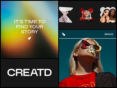 Creatd - Branding balkanbrothers bbagency brand branding creative design digital ex design graphic design illustration logo logo design tech ui ui design ux venture studio visual identity web design wordmark