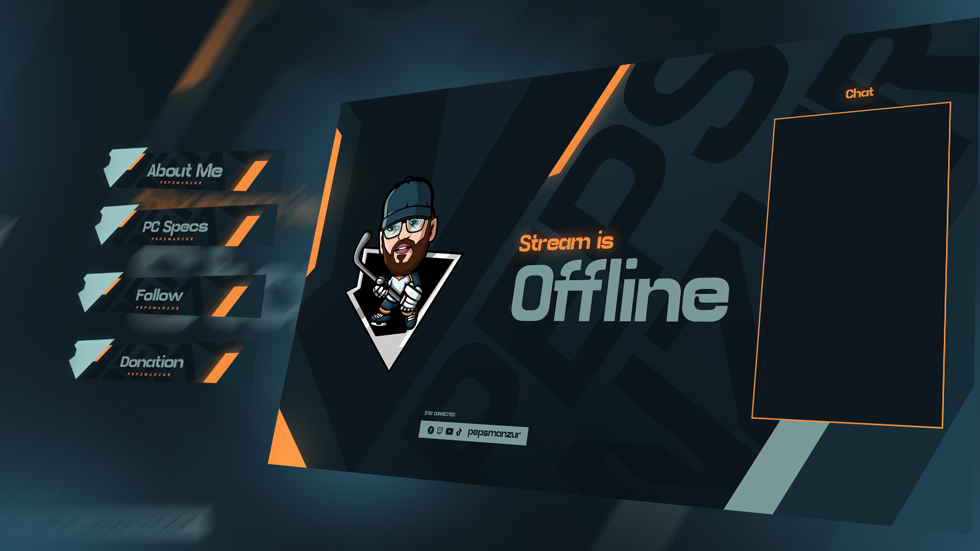 Peps Manzur | Live Stream overlay Package animated overlay animations cartoon logo gaming overlay kick overlay live stream graphics live stream overlay live stream rebrand logo rebrand overlay stream graphics stream overlay twitch live stream twitch overlay twitch rebrand
