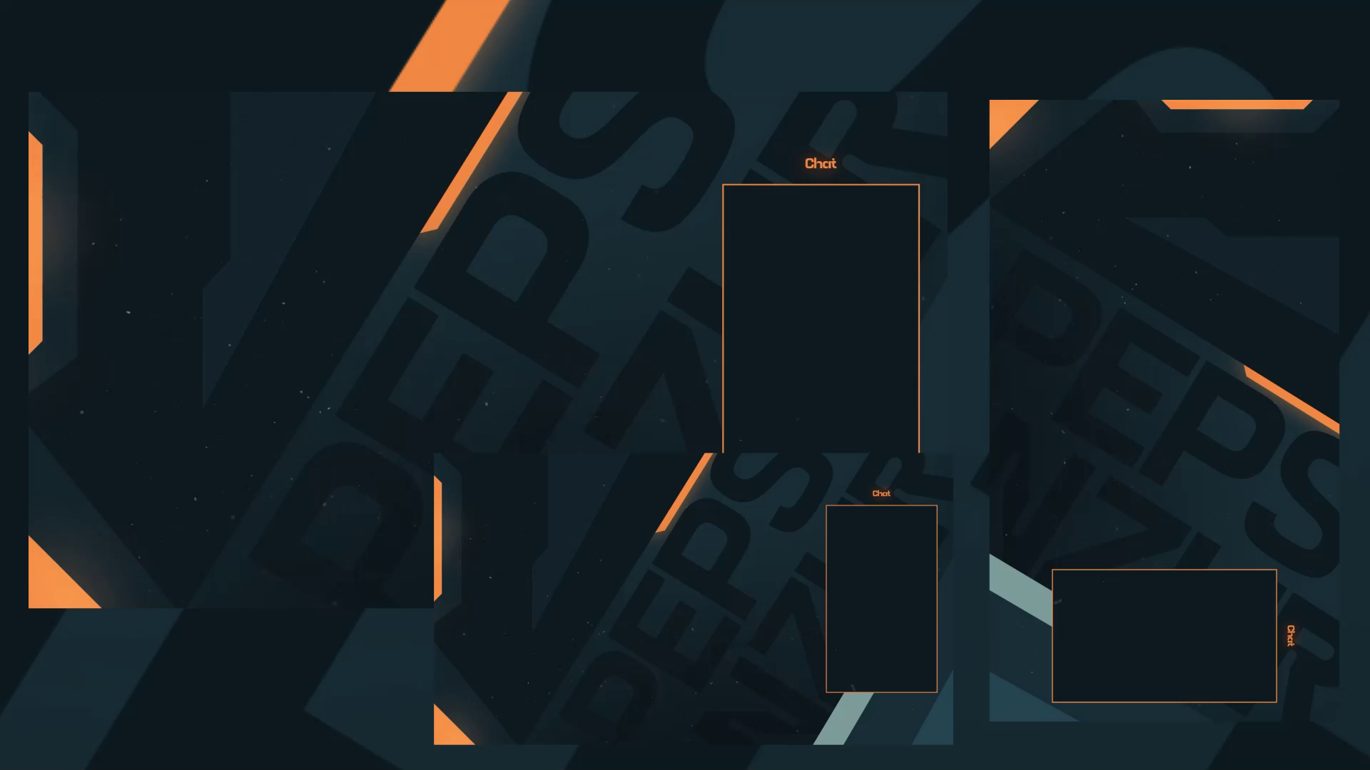 Example of Animated Twitch Overlay Design 