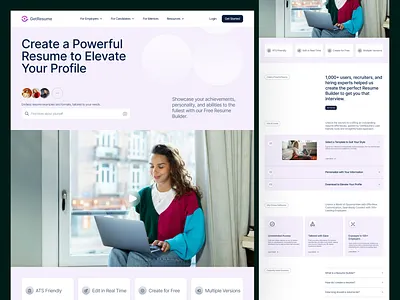 Landing page for early startup clean design early stage framer homepage landing page marketing startup ui web web design webflow webfx webpage website