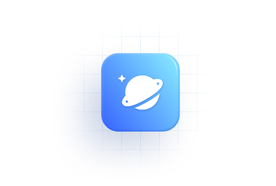 App Icon app icon brand identity branding eduverse graphic design learning planet splash screen ui design visualize