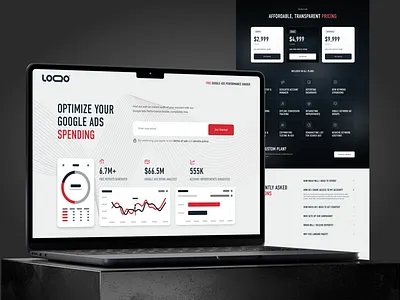 Agency Landing Page - Web Design digital agency
